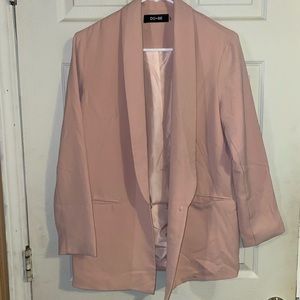 Pink blazer